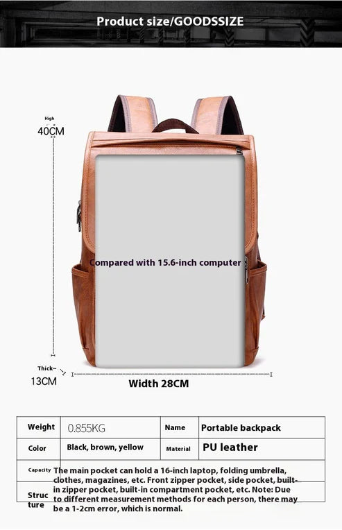 Backpack Men's Sports Youth Schoolbag