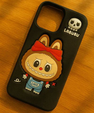 Labubu - 3D Cartoon Silicone iPhone Case