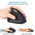 Left Hand Vertical Mouse Wireless Mouse