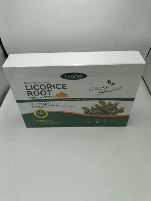 Sadoer - Licorice Root Whitening Skin Care Set